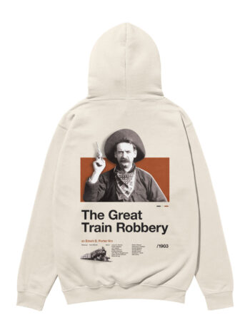The Great Train Robbery Movie Heavyweight Organic Hoodie