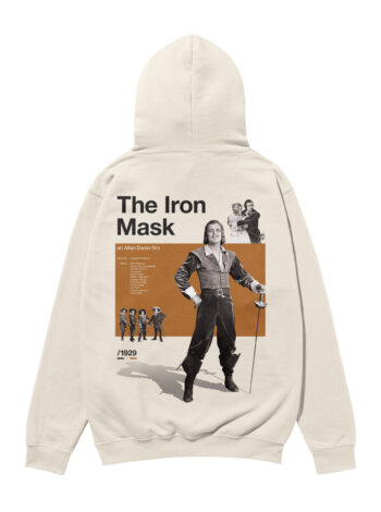 The Iron Mask Movie Heavyweight Organic Hoodie