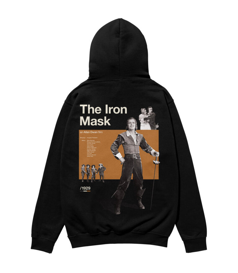 The Iron Mask Movie Heavyweight Organic Hoodie