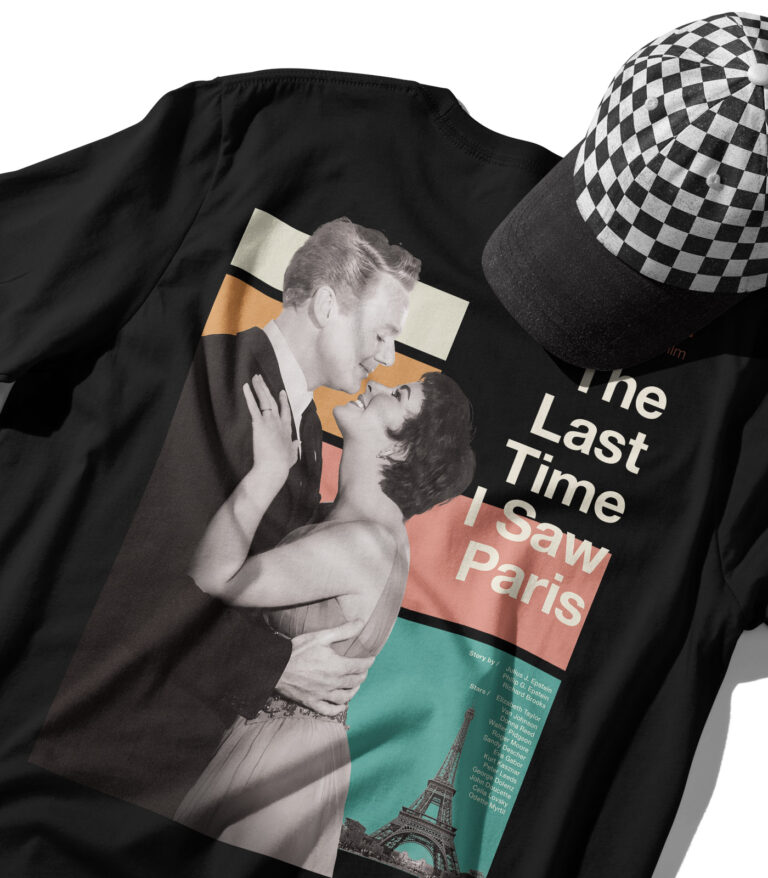 The Last Time I Saw Paris Heavyweight Movie T-Shirt