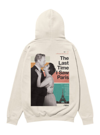 The Last Time I Saw Paris Movie Heavyweight Organic Hoodie