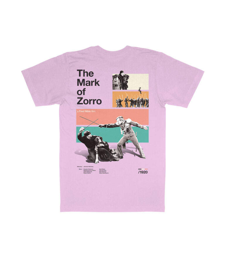 The Mark of Zorro Heavyweight Movie T-Shirt