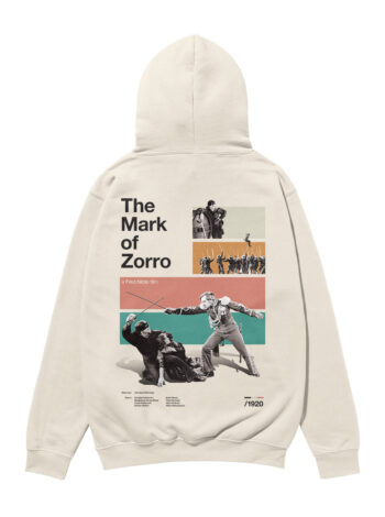 The Mark of Zorro Movie Heavyweight Organic Hoodie