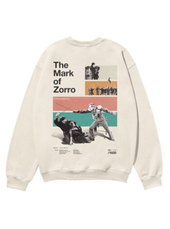 The Mark of Zorro Movie Heavyweight Organic Sweatshirt