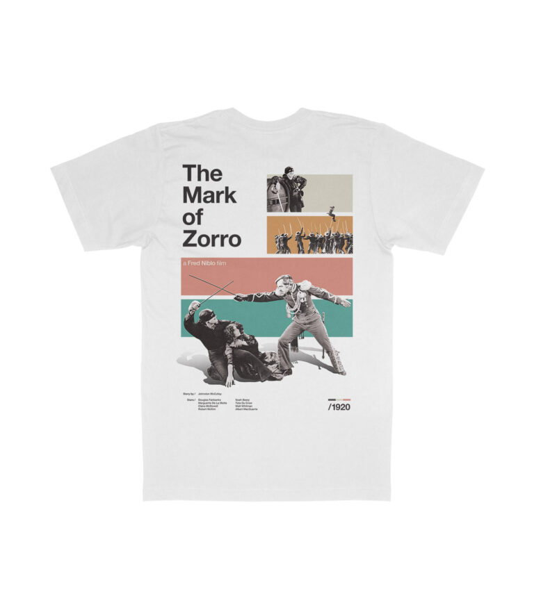 The Mark of Zorro Heavyweight Movie T-Shirt