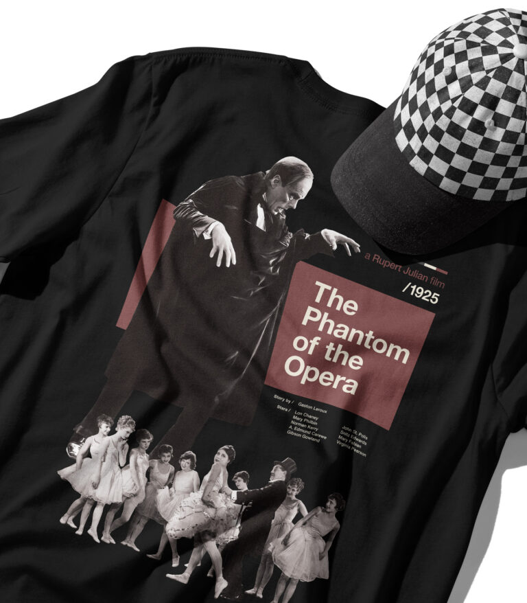The Phantom of the Opera Heavyweight Movie T-Shirt