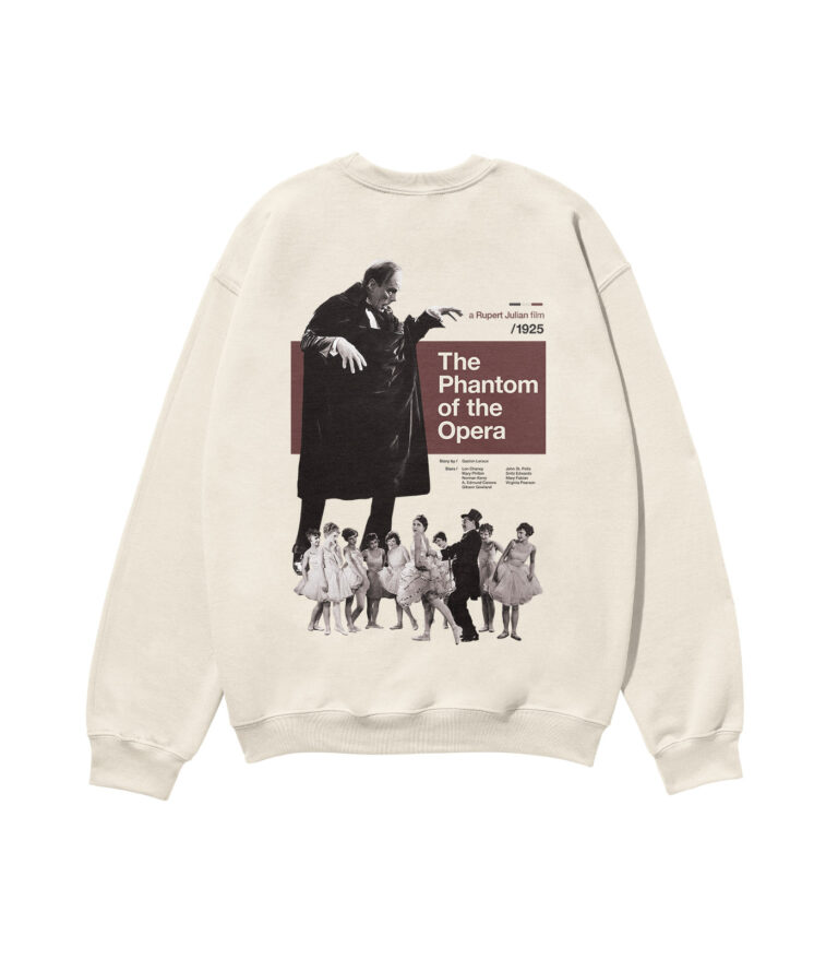 The Phantom of the Opera Movie Heavyweight Organic Sweatshirt