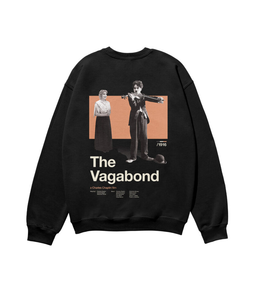 The Vagabond Movie Heavyweight Organic Sweatshirt - Image 4