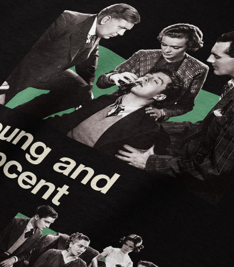 Young and Innocent Movie Heavyweight Organic Hoodie