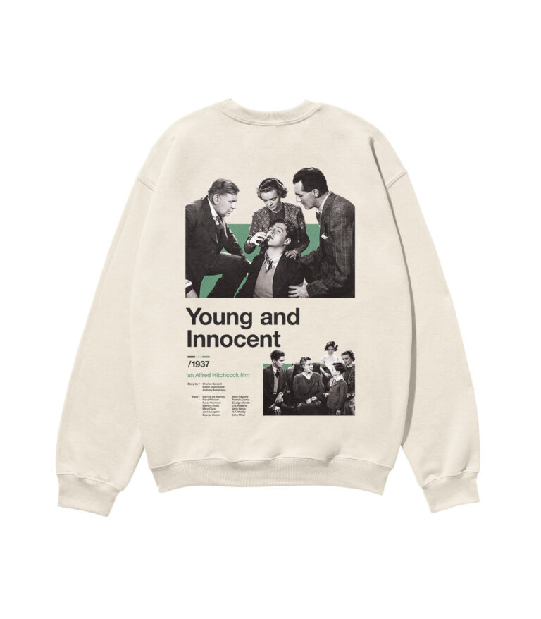Young and Innocent Movie Heavyweight Organic Sweatshirt