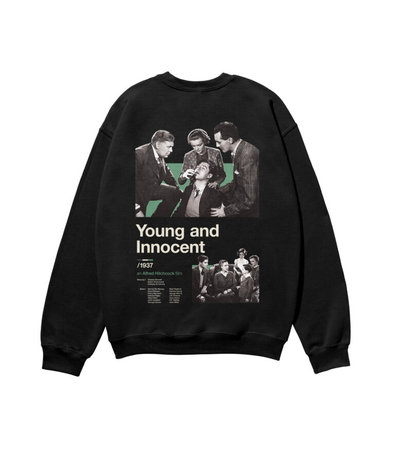 Young and Innocent Movie Heavyweight Organic Sweatshirt