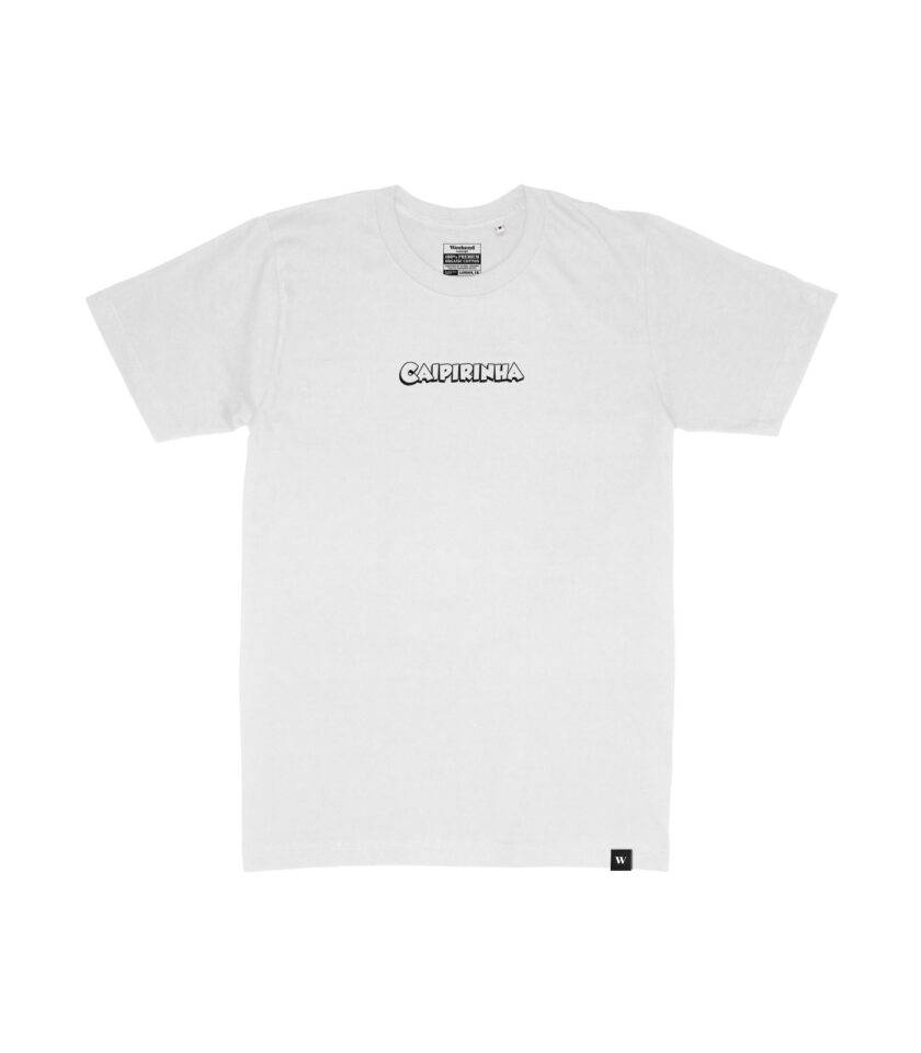 Caipirinha Black & White Organic Heavyweight T-Shirt - Image 8