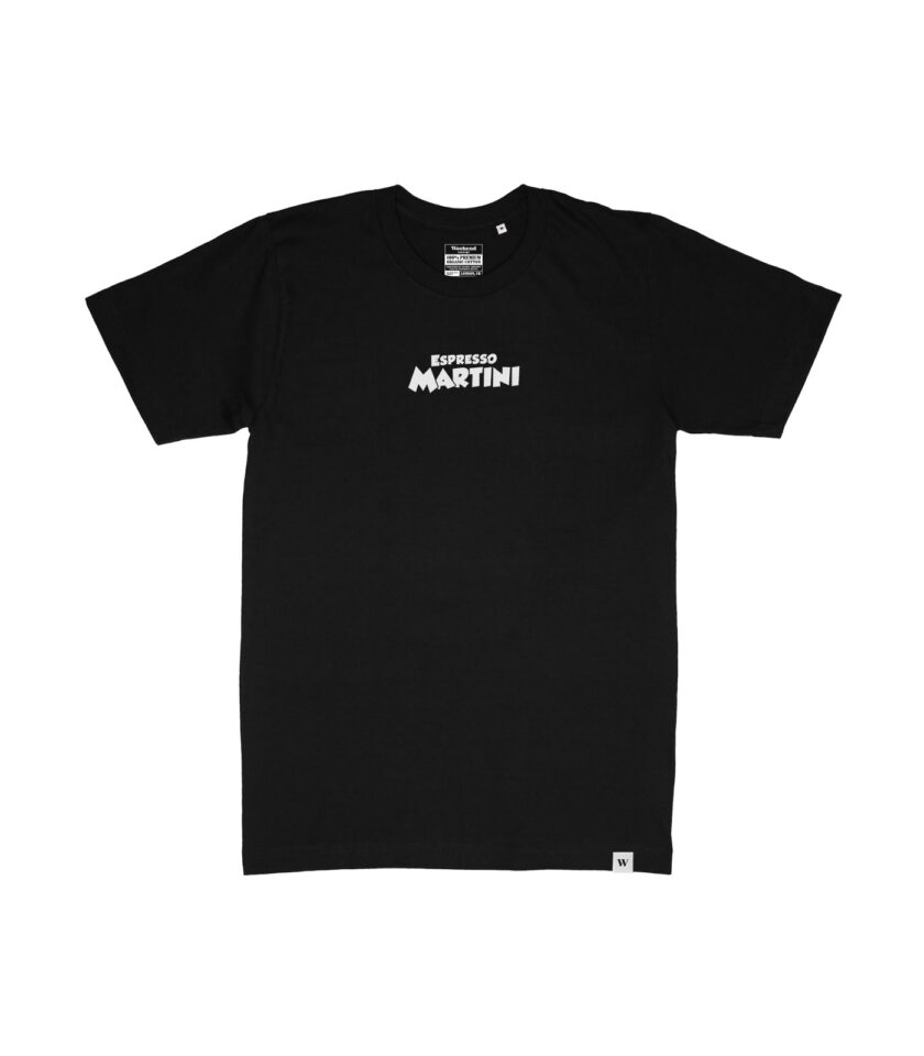 Espresso Martini Black & White Organic Heavyweight T-Shirt - Image 2