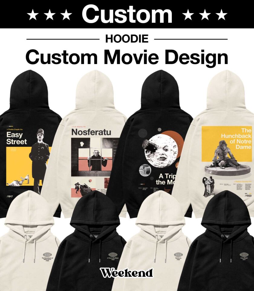 CUSTOM Midcentury Movie Heavyweight Organic Hoodie