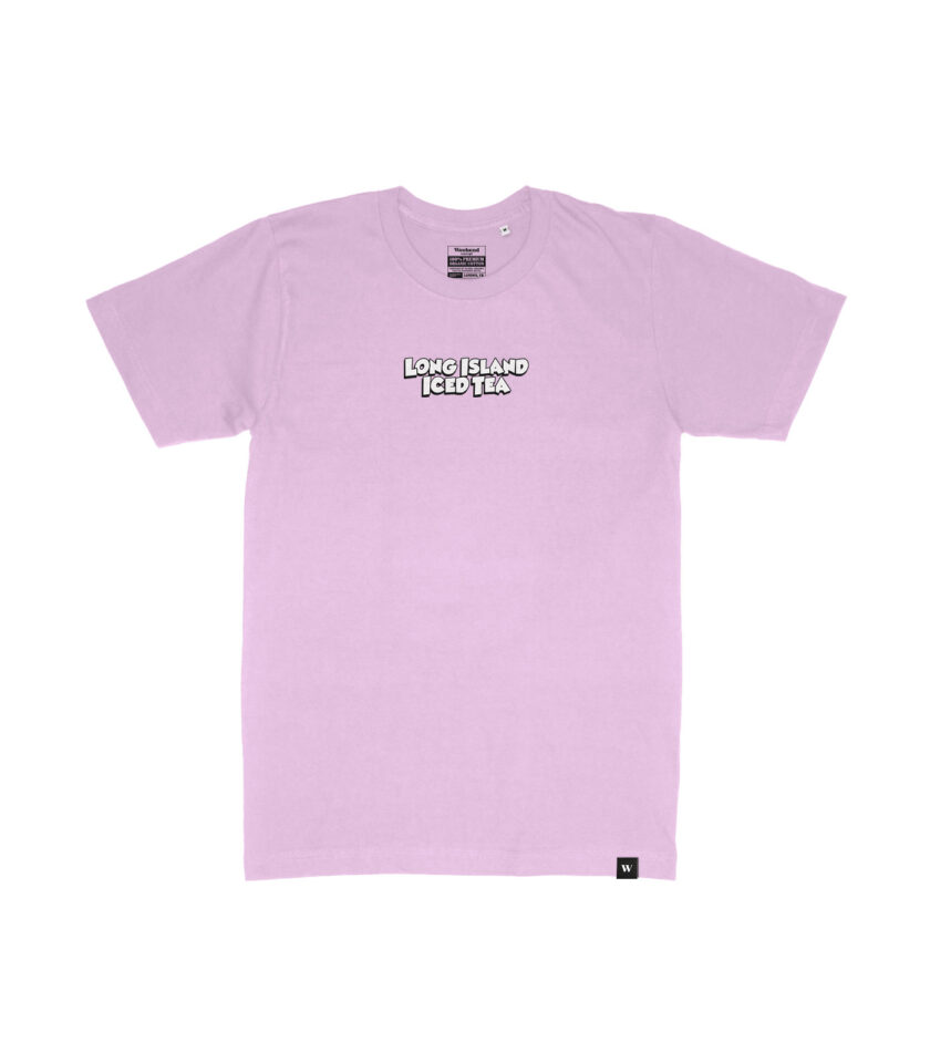 Long Island Iced Tea Black & White Organic Heavyweight T-Shirt - Image 11