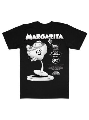 Margarita Black & White Organic Heavyweight T-Shirt