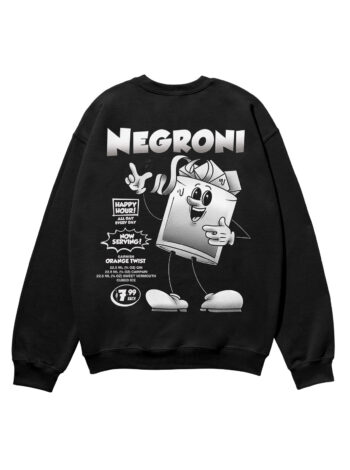 Negroni Black & White Heavyweight Organic Sweatshirt
