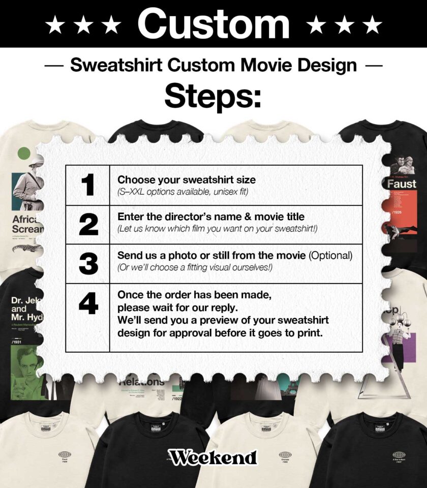 CUSTOM Midcentury Movie Organic Sweatshirt - Image 3