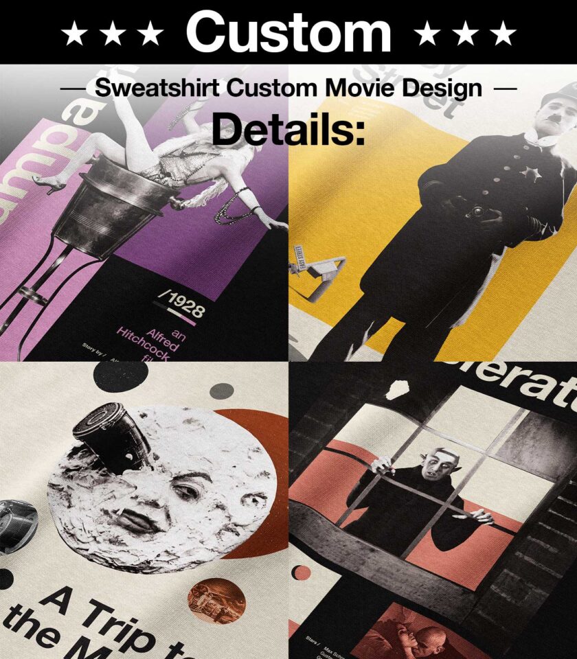 CUSTOM Midcentury Movie Organic Sweatshirt - Image 2