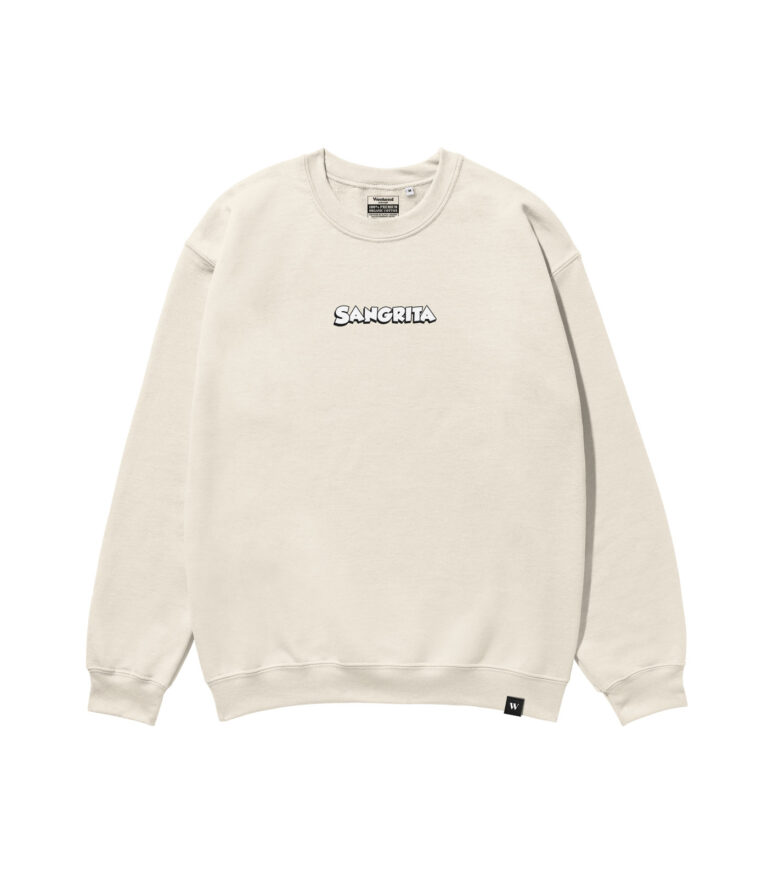 Sangrita Black & White Heavyweight Organic Sweatshirt