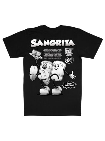 Sangrita Black & White Organic Heavyweight T-Shirt