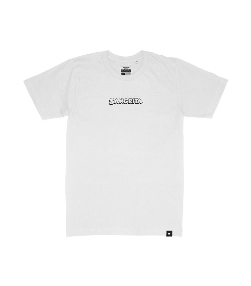 Sangrita Black & White Organic Heavyweight T-Shirt - Image 8