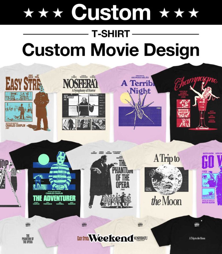 CUSTOM Retro Movie Graphic T-Shirt