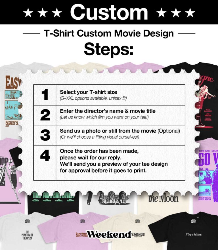 CUSTOM Retro Movie Graphic T-Shirt