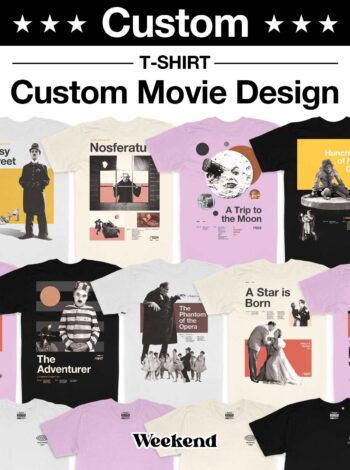 CUSTOM Midcentury Movie Graphic T-Shirt