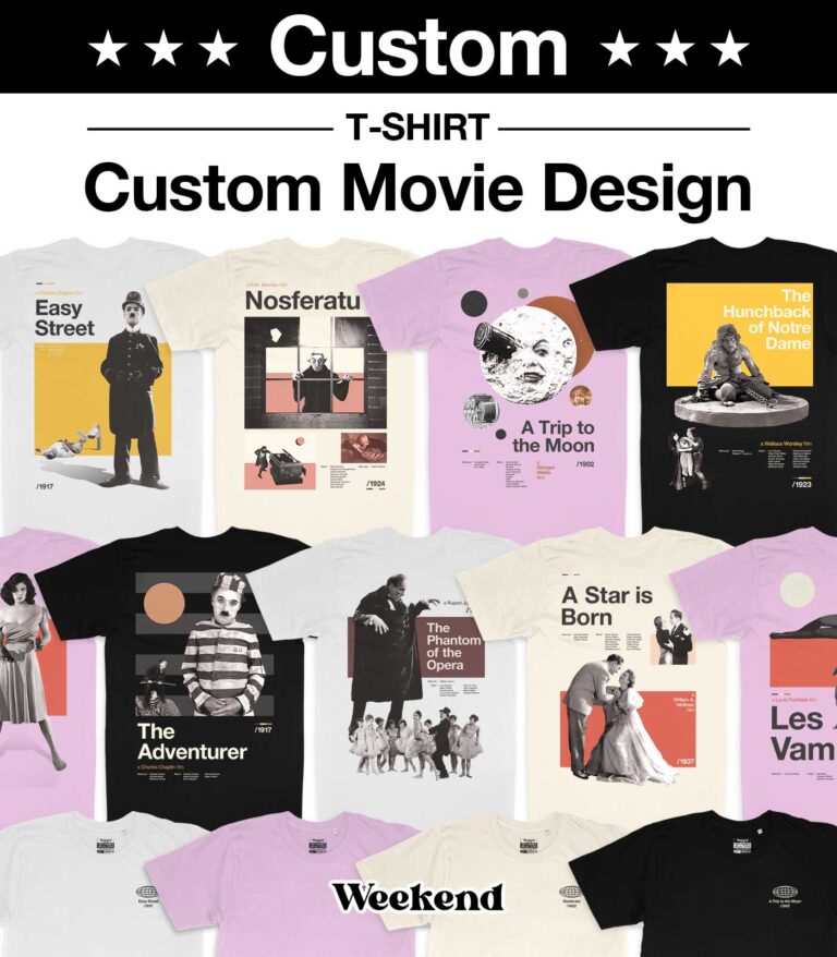 CUSTOM Midcentury Movie Graphic T-Shirt