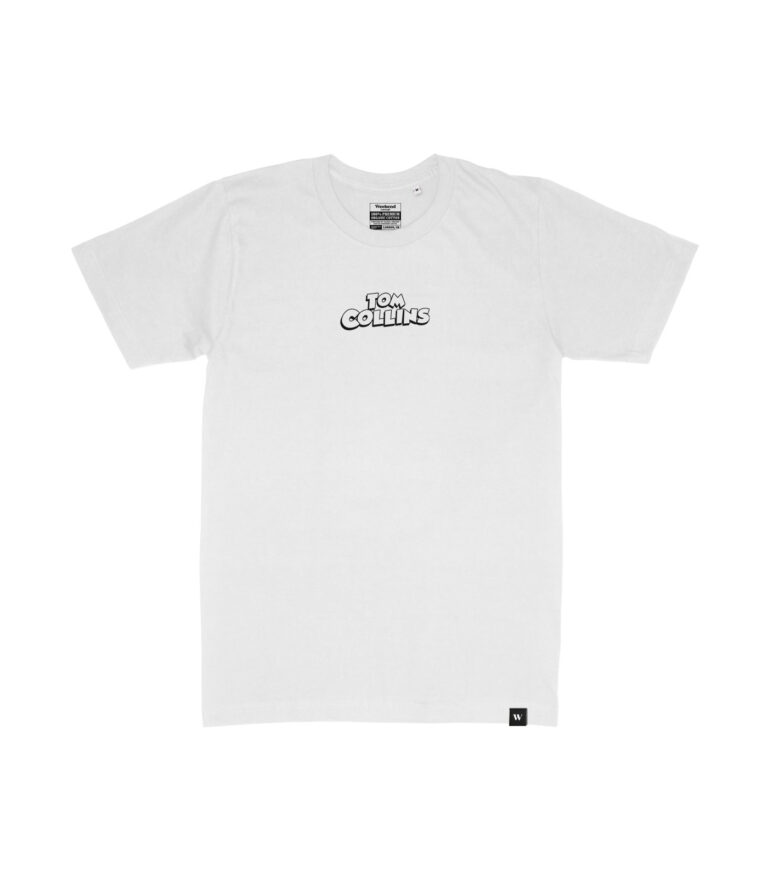 Tom Collins Black & White Organic Heavyweight T-Shirt